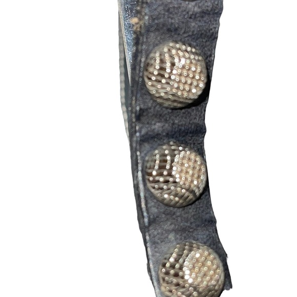 Balenciaga Leather Studded Women Sandals Size 7.5 / EU 38 - Picture 8 of 12